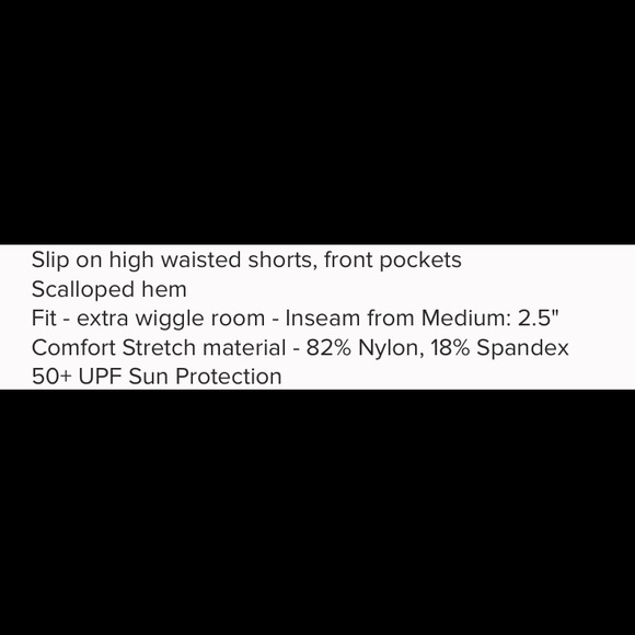 1 Left🚨HP🎉Starfish Shorts Scallop Bottom UPF50+ - Picture 3 of 4